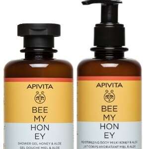 APIVITA PROMO XM BEE MY HONEY GEL DOCCIA MIELE ALOE 250 ML +MOISTURIZING BODY MILK HONEY ALOE 200 ML