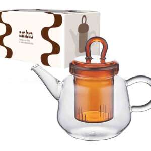AMBRA TEIERA CON FILTRO IN VETRO BOROSILICATO DA 800ML