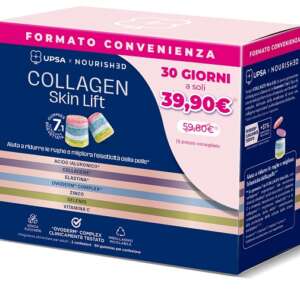 UPSA X NOURISHED COLLAGEN SKIN LIFT 30 GUMMIES BIPACCO