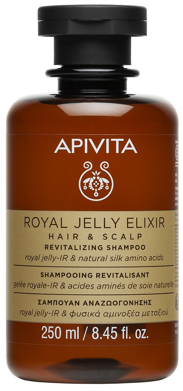 APIVITA ROYAL JELLY ELIXIR SHAMPOO 250 ML APIVITA ROYAL JELLY ELIXIR SHAMPOO 250 ML