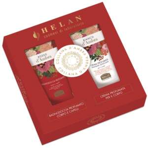 COLLANA D&apos;AMBRA COFANETTO ROSSO D&apos;AMBRA 1 BAGNODOCCIA 75 ML+ 1 BIANCO D&apos;AMBRA CREMA CORPO 75 ML