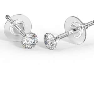 BJT401 ORECCHINI CRYSTAL/SWAROVSKI 3MM STAINLESS STEEL