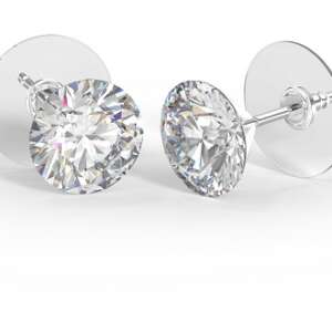 BJT403 ORECCHINI CRYSTAL/SWAROVSKI 8MM STAINLESS STEEL