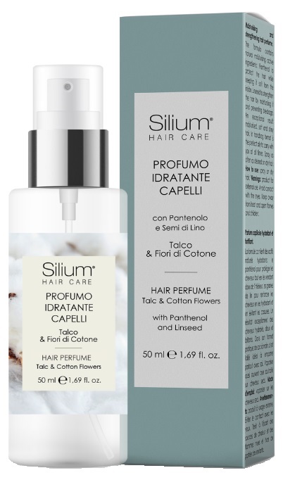 SILIUM PROFUMO CAPELLI TALCO & FIORI DI COTONE 50 ML SILIUM PROFUMO CAPELLI TALCO & FIORI DI COTONE 50 ML