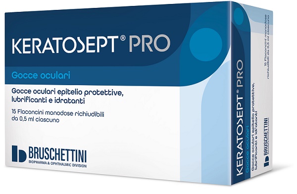 GOCCE OCULARI KERATOSEPT PRO 15 FLACONCINI MONODOSE RICHIUDIBILI DA 0 GOCCE OCULARI KERATOSEPT PRO 15 FLACONCINI MONODOSE RICHIUDIBILI DA 0