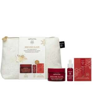 950212934 Apivita Cofanetto Regalo Beevine Elixir con Siero Anti-Rughe 30ml + Mini Crema Light Anti-Rughe 15ml + Mini Crema Contorno Occhi Rassodante Liftante 1,5ml