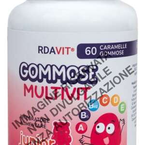 LABORATORIO DELLA FARMACIA GOMMOSE MULTIVITAMINICHE JUNIOR 60 CARAMELLE 3 G