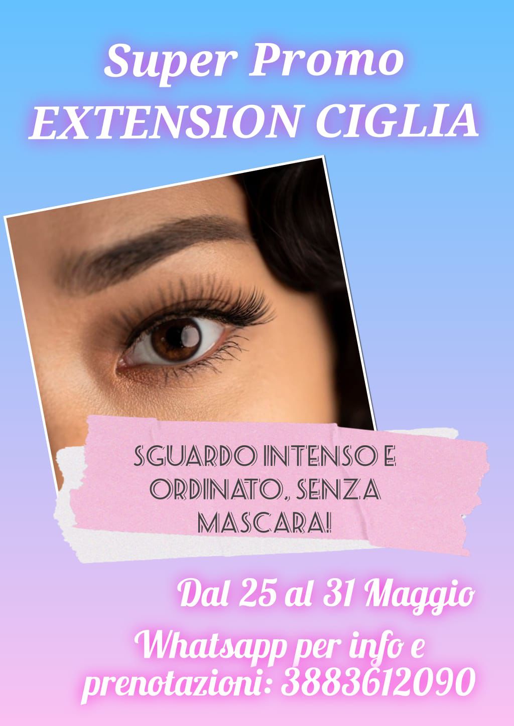 HOME 18 extension ciglia
